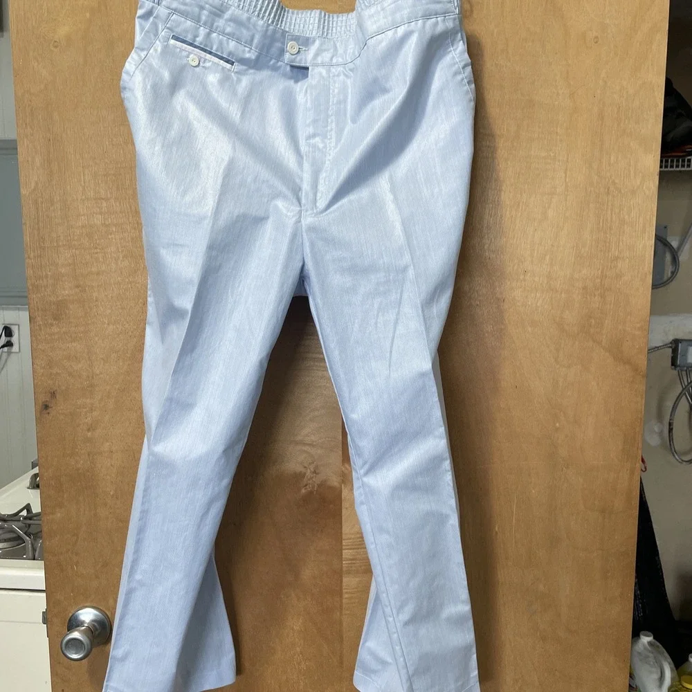 Pierre Cardin VTG 2 Pc Men's Short Sleeve Shirt and Pants L‎ Top XL Pants